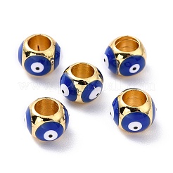 Vraies perles européennes en laiton plaqué 18k or véritable&nbsp;KK-A155-28G-D