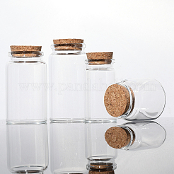 Botellas de vidrio frasco de vidrio grano contenedores&nbsp;AJEW-SP0003-91A