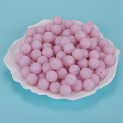 Perles focales rondes en silicone&nbsp;SI-JX0046A-120
