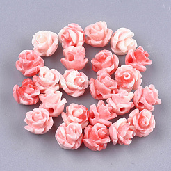 Perline corallo sintetico&nbsp;X-CORA-S027-30