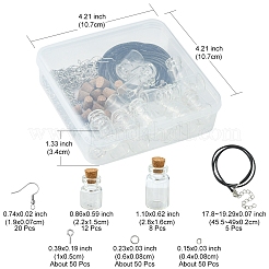 Kit fai da te per la creazione di gioielli con bottiglia dei desideri&nbsp;DIY-FS0003-77