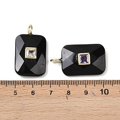 Colgantes de obsidiana naturales&nbsp;G-I391-03G-12