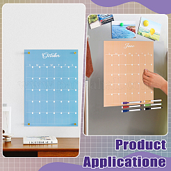 12 feuille de calendrier en papier&nbsp;AJEW-WH0609-456