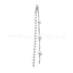 Messing strass tasse kette & ccb perle perlen quaste große anhänger&nbsp;LS-KK-A167-06P