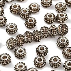 Harz Strass Perlen&nbsp;CPDL-H001-10x7mm-17