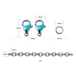 DIY Schmuck Set Herstellung Kits&nbsp;DIY-LS0003-78