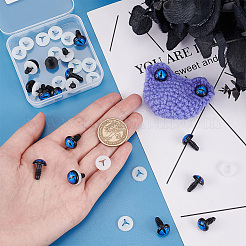 20 Satz Puppenaugen aus Kunststoff&nbsp;DIY-PH0010-85
