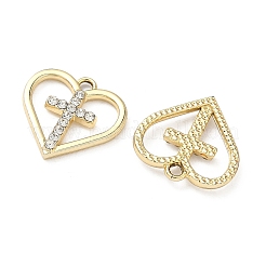 Legierung rhinestone-anhänger&nbsp;ALRI-D303-04G
