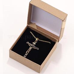 Kreuz-Anhänger-Halskette mit Jesus-Kruzifix&nbsp;JN1109C