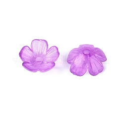 Capuchons de perles en plastique transparent&nbsp;KY-Q005-02A-06