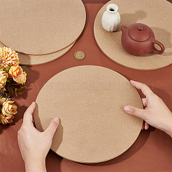 Panneau de calage en argile portable en panneaux de fibres à densité moyenne (mdf) avec&nbsp;AJEW-WH0516-09A