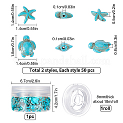 DIY-Sets zur Herstellung von Edelsteinarmbändern&nbsp;DIY-SC0019-79A