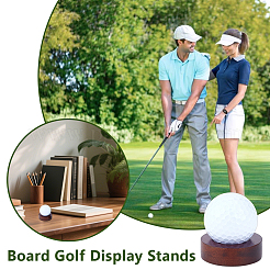 8 Stück Golf-Displayständer aus Kiefernholz zur Präsentation von Golfbällen&nbsp;ODIS-OC0001-95