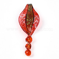 Handgefertigte Goldsand Murano große Anhänger&nbsp;LAMP-T023-09