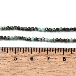 Natürliche afrikanische türkis (jasper) perlen stränge&nbsp;G-H336-A06-04