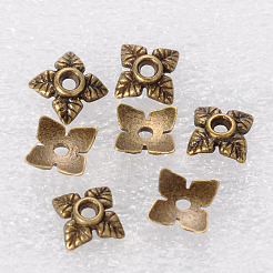 Coupelles de style tibétain en alliage&nbsp;TIBEB-Q018-B-LF