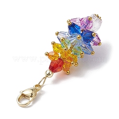 Decorazione pendente perline di vetro albero&nbsp;HJEW-JM02611