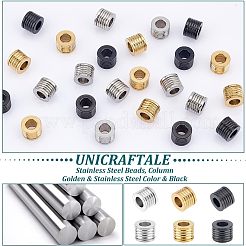 24 pz 3 colori perline in acciaio inossidabile 304&nbsp;STAS-UN0040-87