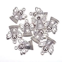 Pendente in lega stile tibetano&nbsp;TIBEB-A11978-AS-LF
