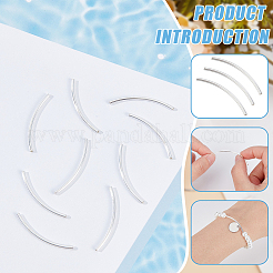 925 in argento sterling perline tubo&nbsp;STER-BC0002-18C