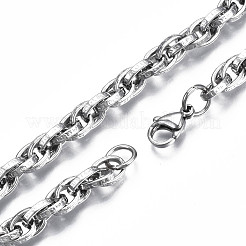 Anlaufgeschütztes 201 Edelstahl-Kettenarmband&nbsp;BJEW-S057-82