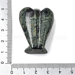 Engelsfigur aus natürlichem Rhyolith-Jaspis&nbsp;DJEW-N006-01A-33