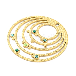 Pendenti in acciaio inossidabile 304 placcati in oro 18k con placcatura sotto vuoto in PVD&nbsp;STAS-L278-033G-01