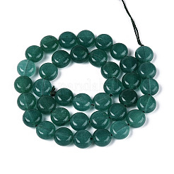 Chapelets de perles en jade blanc naturel teinté&nbsp;G-T143-16H
