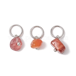 30 Stück 30 Stile natürliche und synthetische gemischte Edelsteinanhänger&nbsp;GG-CJ9437-P