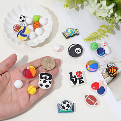 Sport-Serie PVC-Kunststoff & Silikon Perlen Zubehörse Kits&nbsp;DIY-BM0001-83
