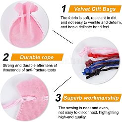 Samt Geschenkbeutel Kordelzug Schmuckbeutel Hochzeit Gunst Taschen&nbsp;TP-NB0001-11