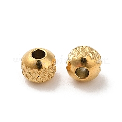Perlina in acciaio inossidabile 201&nbsp;STAS-H214-28D-G-1