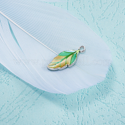 Pendentifs d'émail en alliage&nbsp;PALLOY-TAC0009-25P-D