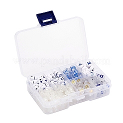 Bausatz für ein Armband aus Buchstabenperlen zum Selbermachen&nbsp;DIY-YW0004-29