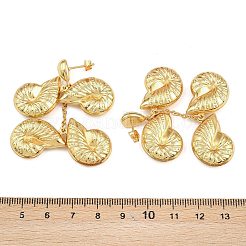 Pendientes colgantes de acero inoxidable 304&nbsp;EJEW-P325-05G-G