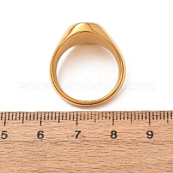 Fingerringe aus 304 Edelstahl mit Mikropflaster und Zirkonia&nbsp;SA-CBA751F-10G