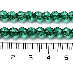 Abalorios de vidrio transparente hebras&nbsp;GLAA-A014-03I