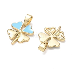 Laiton avec pendentifs en émail&nbsp;KK-CBAD872-17G