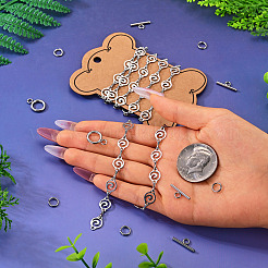 Kits de colliers/bracelets à chaîne à faire soi-même&nbsp;DIY-TA0015-95P