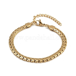 Gliederkettenarmbänder aus 304 Edelstahl für Damen&nbsp;BJEW-Z143-18G