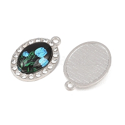 Legierung Emaille & Strass-Anhänger&nbsp;FIND-H065-01P