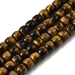 Natürlichen Tigerauge Perlen Stränge&nbsp;G-A275-C01-7x8mm