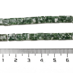 Natürliche grüne Fleck Jaspis Perlen Stränge&nbsp;G-F762-A21-01