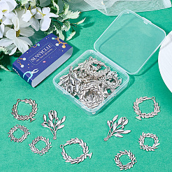 30 pz 3 stili pendenti in lega di stile tibetano&nbsp;FIND-SC0021-68