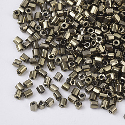 8/0 zwei geschnittenen Glasperlen&nbsp;SEED-S033-03A-05