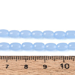 Chapelets de perles en verre imitation jade&nbsp;GLAA-T028-14J-04