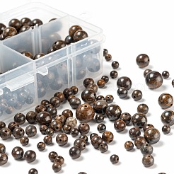 340 Stück 4 natürliche Bronzitperlen&nbsp;G-LS0001-47
