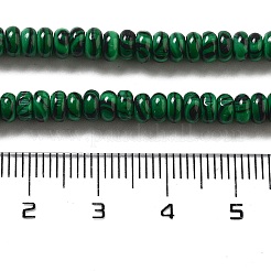 Synthetik Malachit Perlen Stränge&nbsp;G-K343-C15-01