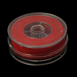 Elastic Cord, Red, 1mm, 50m/box