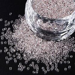 Mgb Matsuno Glasperlen, japanische Saatperlen, 15/0 Silber ausgekleidet Glas rundes Loch rocailles Saatperlen, Lavendel erröten, 1.5x1 mm, Bohrung: 0.5 mm, ca. 135000 Stk. / Beutel, 450 g / Beutel